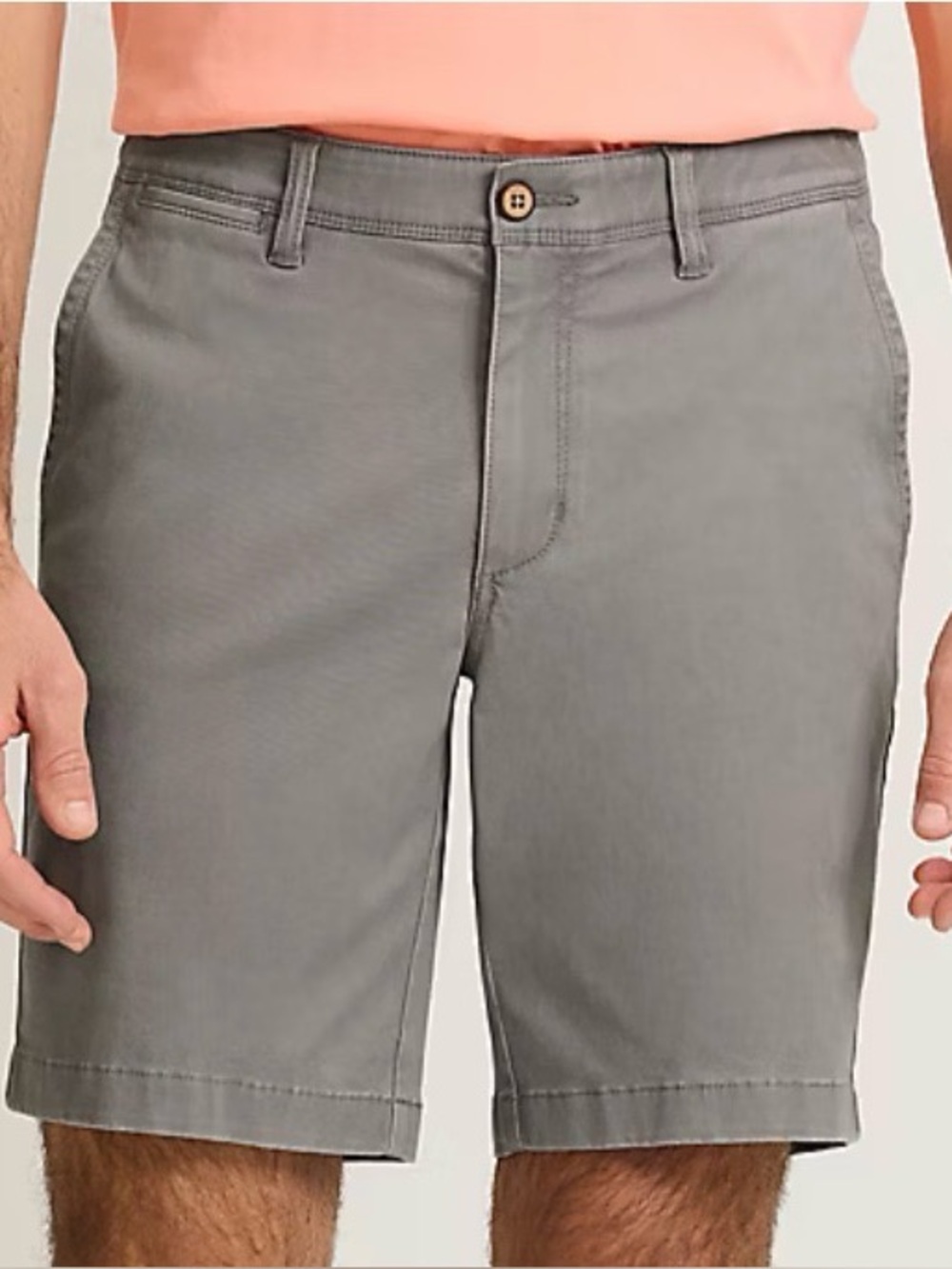 Tommy Bahama Men's Stone Gray Flat Front Shorts W34